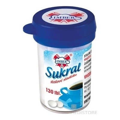 F&N dodavatelé, s.r.o. imber sukral Stolové sladidlo tbl, dóza 1x130 ks
