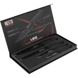 RESTO Комплект от 4 ножа, RESTO "Leo 95504" 4260709010588 (4260709010588)