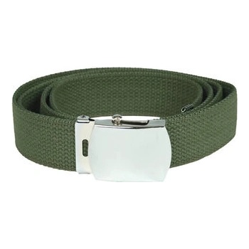 Opasok Mil-tec US so striebornou sponou oliv