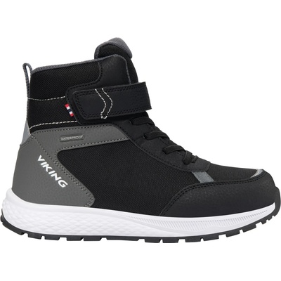 Viking Детски зимни ботуши Viking Kid's Equip Warm WP 1V Winter boots - Black / Grey - размер 34 (EU) (702-2829-0115)