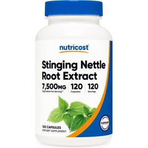 Nutricost Уринарно здраве - Коприва, 750 mg x 120 капсули (67404 (437101) NC)