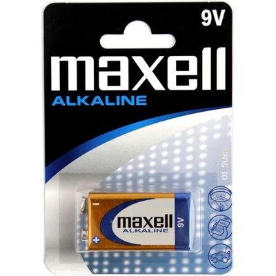 Maxell Батерия алкална Maxell 6LR61, 9V, цена за 1 бр