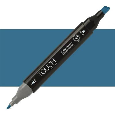 Lihová fixa TOUCH oboustranná Fine & Chisel, Marine blue (B62)