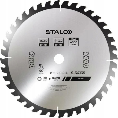 Pilový kotouč na dřevo Stalco S-34225 250x30 mm