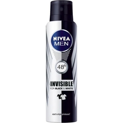 Nivea Men Invisible Black & White deo spray 150 ml