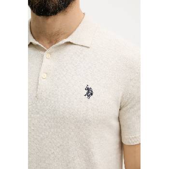 U. S. Polo Assn U. S. Polo Assn. тениска с яка мъжка памучна COMBED SS (MUP3709)