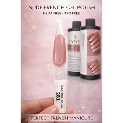 281 LNS Nude French Gellac 250ML – Perfektný French základ