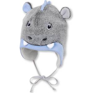 Sterntaler Зимна бебешка шапка Sterntaler - Дино, 41 cm, 4-5 месеца (4501781-577) - baby