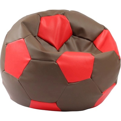 PUFRELAX Пуф, топка за деца 2-8 г. , 130л. Telstar Junior - Chocolate Strawberries, Еко кожа, Пълнеж от Полистиролни перли, Цвят според складовата наличност, 8208 (PUF-G-TJ-PVC-CHSB)