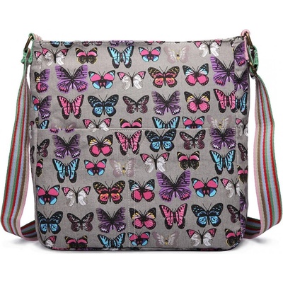 Kabelka Korra Lulu Butterfly šedá
