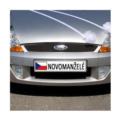 Svatební SPZ - Novomanželé