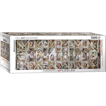 Image 1 of EUROGRAPHICS - Puzzle Michelangelo: The Sistine Chapel Ceiling - 1 000 piese