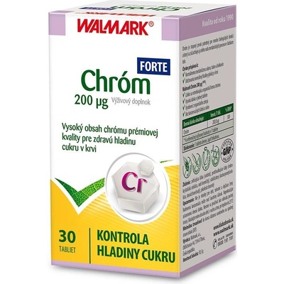 Walmark Chróm Forte 200 µg 30 tabliet