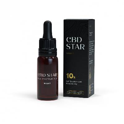 CBD star olej night 10% 10 ml
