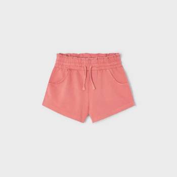 Image 1 of Mayoral Къси спортни панталони с ластик за момиче в розово Майорал