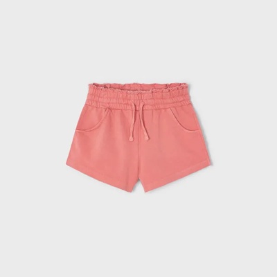 Mayoral Къси спортни панталони с ластик за момиче в розово Майорал
