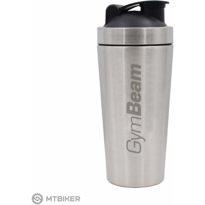 GymBeam Steel šejker, 750 ml, sivá