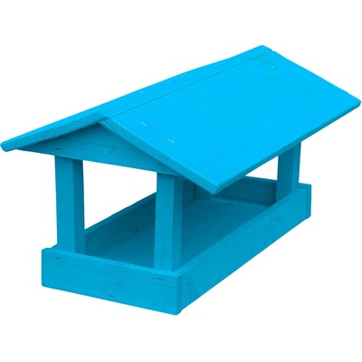 Forestina Kŕmidlo pre vtáky 40 × 20 × 24 cm drevo modré 26490247