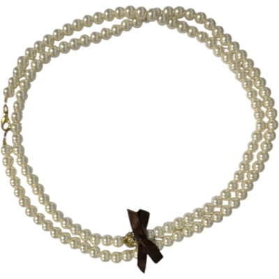 Shiseido Shiseido гривна от неблагороден метал бяла перла за жени