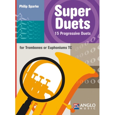 Sparke Super Duets for Trombone houslový klíč