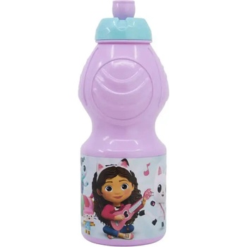 Stor Спортно шише за деца STOR 21232, 400ml, Gabby's Dollhouse, розово (21232)