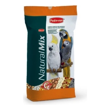 Padovan Naturalmix Parrots Пълноценна храна за големи папагали 18 кг