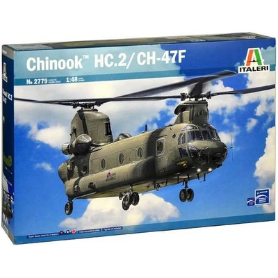 ITALERI Model Kit vrtulník 2779 CHINOOK HC.2 CH-47F 1:48