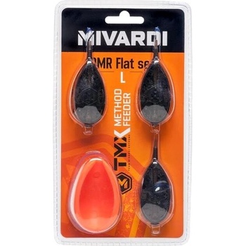 Mivardi Method Feeder set QMR Flat L 30g + 40g + 50g + mould