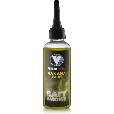 Vitalbaits Booster Bait Smoke Banana GLM 100 ml
