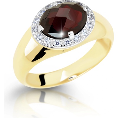 Cutie Jewellery gold dámský prsten Z9003 1892 ze zlata se zirkony a přírodními polodrahokamy Růžová Typ zapínání: 0