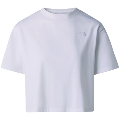 The North Face W Evolution Simple Dome Crop Rlx Ss Tee Размер: L / Цвят: бял