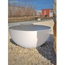 Ella Doris 120 x 61 cm white vysoká