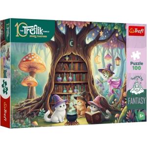 Trefl Пъзел Trefl от 100 части - Вълшебни котенца (16572) - ozone
