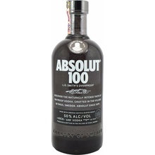 Absolut 100 50% 0,7 l (čistá fľaša)