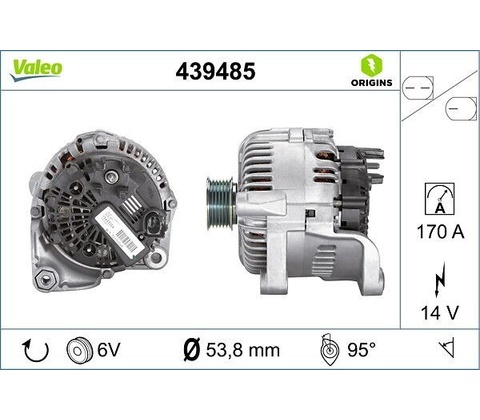 Generátor VALEO 439485