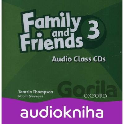 Family and Friends 3 Audio Class CDs - Thompson Tamzin