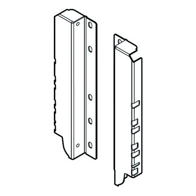 Blum Z30D000SL držák zad Antaro "D" L+P bílý – Zboží Mobilmania