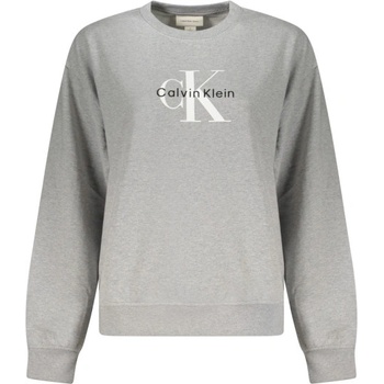Calvin Klein Дамски суитшърт без цип calvin klein, Размер m, Цвят Сиво (lv047b234g_grp79)