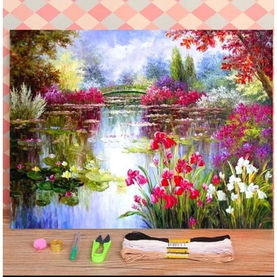 Езеро 48/58см Гоблен за шиене