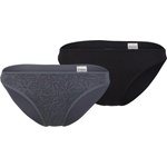 Stoic Дамско синтетично термобельо Stoic Women's TrosaSt. Brief 2-Pack Synthetic base layer - Ink Grey AOP / Black (114-3881-0112)
