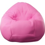 PUFRELAX Пуф, круша, 520л. , Nirvana Gigant - Pink, Еко кожа, Пълнеж от Полистиролни перли (PUF-G-NGG-AR-PNK) - topmarket