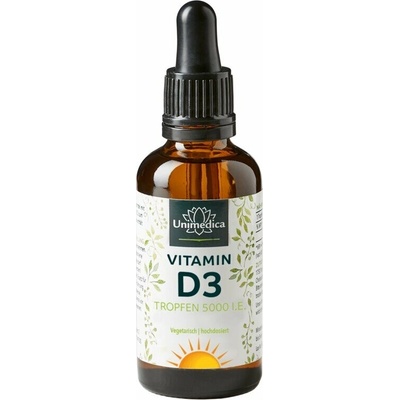 Unimedica Vitamín D3 5000 IU kvapky 50 ml