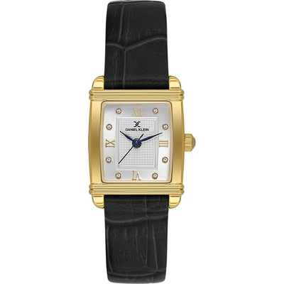 Daniel Klein DK. 1.14116-2 - Дамски часовник, Premium, Кварцов, 21x29mm, 3 ATM, Черен