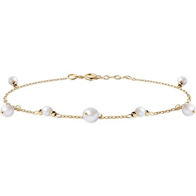 Savicki náramek žluté zlato perly B-B-B0280-00134-585-Z