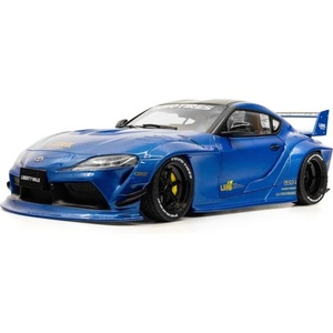 Solido 1: 18 toyota gr supra liberty walk body kit blue metalic - solido