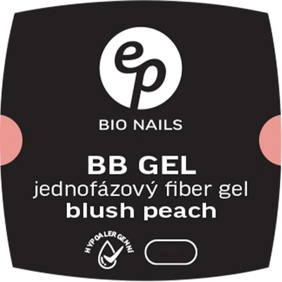 BIO nails FIBER BLUSH PEACH jednofázový hypoalergenní gel 50 ml