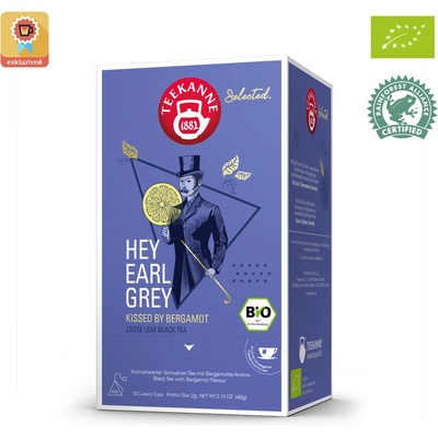 Teekanne BIO Selected. Hey Earl Grey Luxury Cup 25 x 2 g