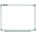 Office products Бяла магнитна дъска с алуминиева рамка 120х180см