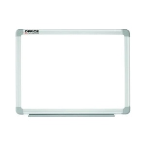 Office products Бяла магнитна дъска с алуминиева рамка 120х180см