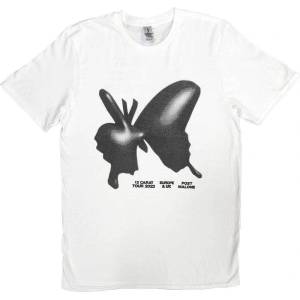 Post Malone Inflatable Butterfly 2023 Tour (Back Print & Ex-Tour) White M Риза (POSTTS19MW02)
